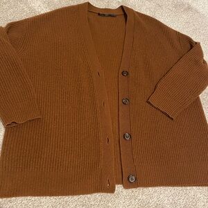 Jenni Kayne Cashmere Cocoon cardigan, XS RARE cinnamon